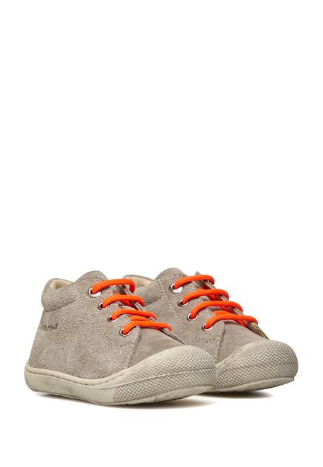 Chaussures suède cocoon Beige clair+Blanc-vert d'eau+Bleu-+Citrouille+Gris tourterelle-+Gris-bleu- 22 - vertbaudet enfant 