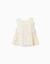 Blouse sans manches en coton avec motif floral Beige clair 1 - vertbaudet enfant 