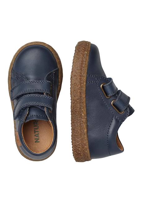 Baskets en cuir carex vl Gris tourterelle-+Marine-+Noir- 9 - vertbaudet enfant 
