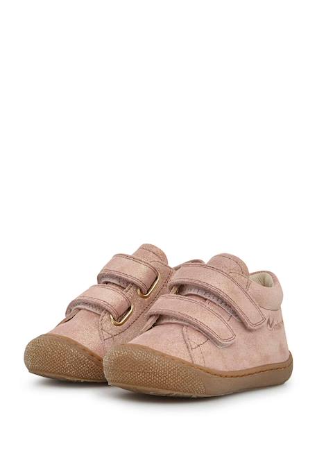 Chaussures en suède pailleté cocoon vl Platine-+Rose antique- 10 - vertbaudet enfant 