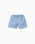 Short en jean avec minnie et taille élastiquée Bleu 2 - vertbaudet enfant 