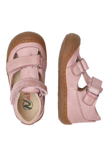 Sandales semi puffy Bleu-+Cognac-+Jaune-+Marine-+Orange-+Rose-+Vert olive- 29 - vertbaudet enfant 