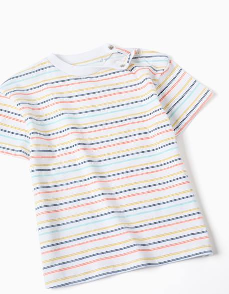 Ensemble t-shirt et salopette en coton Marrón 3 - vertbaudet enfant 