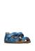 Sandales en cuir avec boucle et scratch bea Beige-+Bleu-+Gris-+Jaune-+Marine-+Marron-+Orange-+Rose-+Rouge- 7 - vertbaudet enfant 