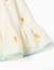 Robe en coton et lin avec fleurs Beige clair 4 - vertbaudet enfant 