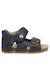 Sandales en cuir avec boucle et scratch bea Beige-+Bleu-+Gris-+Jaune-+Marine-+Marron-+Orange-+Rose-+Rouge- 21 - vertbaudet enfant 