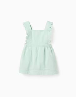 Bébé-Robe, jupe-Robe salopette en coton et lin