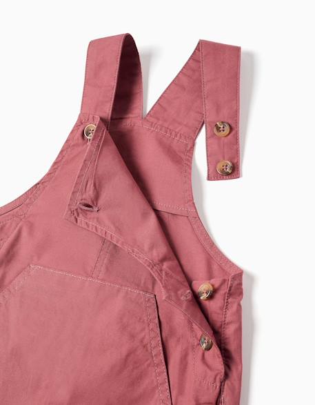 Ensemble t-shirt et salopette en coton Marrón 4 - vertbaudet enfant 