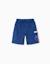 Short en coton avec imprimé spider-man et poches cargo Bleu foncé 1 - vertbaudet enfant 