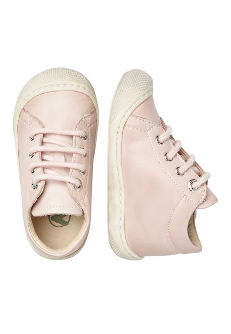 Chaussures en cuir cocoon Rose-+Rose poudré- 9 - vertbaudet enfant 