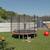 Trampoline ø 2,44 m avec filet de sécurité et échelle pour enfants Noir 1 - vertbaudet enfant 