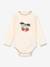 Body manches longues bébé beige 1 - vertbaudet enfant 
