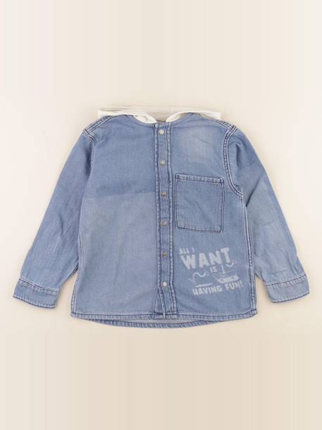 Chemise - 8 ans Bleu 1 - vertbaudet enfant 