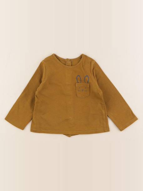 Tee-shirt - 6 mois Vert 1 - vertbaudet enfant 