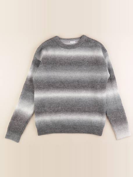 Pull - 12 ans Gris 1 - vertbaudet enfant 