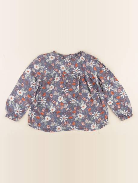 Blouse - 4 ans Bleu 1 - vertbaudet enfant 