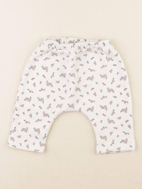 Sarouel - 6 mois Blanc 1 - vertbaudet enfant 