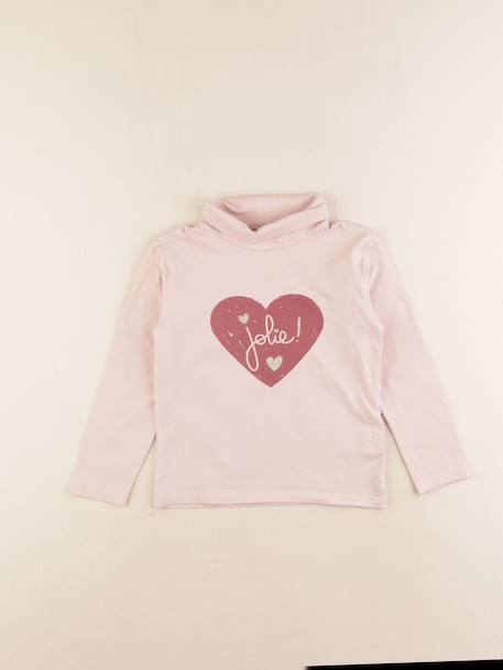 Sous-pull - 5 ans Rose 1 - vertbaudet enfant 