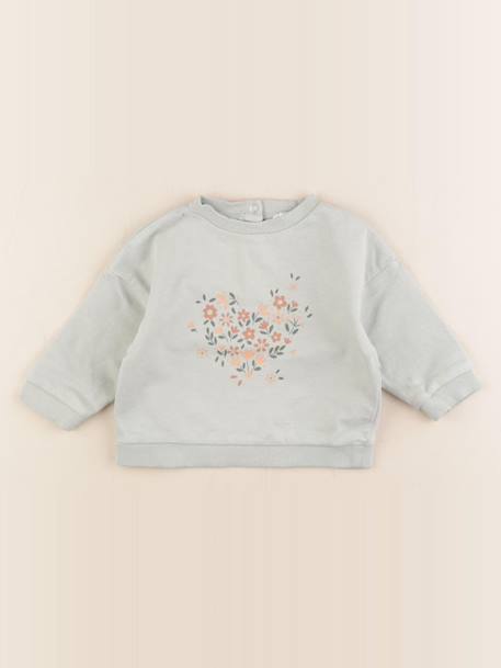 Sweat - 6 mois Vert 1 - vertbaudet enfant 