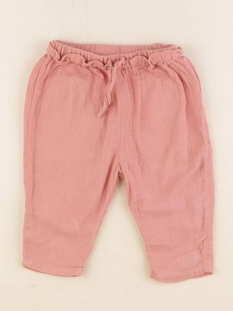 Sarouel - 12 mois Rose 1 - vertbaudet enfant 