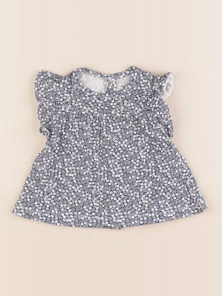 Tee-shirt - 3 mois Bleu 1 - vertbaudet enfant 