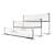 Filet de sport réglable 243x500cm - volley-ball,  badminton, tennis Noir 1 - vertbaudet enfant 