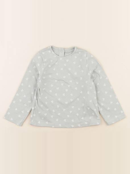Tee-shirt - 18 mois Vert 1 - vertbaudet enfant 