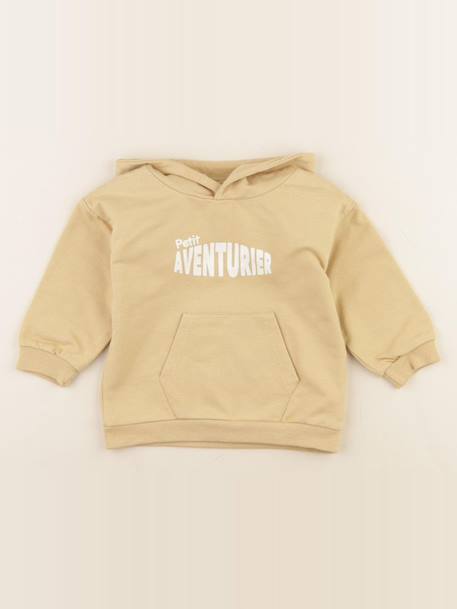 Sweat - 12 mois Jaune 1 - vertbaudet enfant 