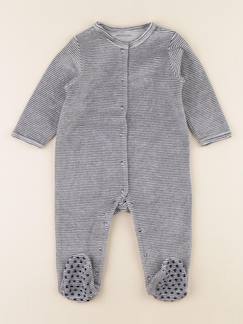 Seconde main-Garçon-Pyjama velours - 12 mois