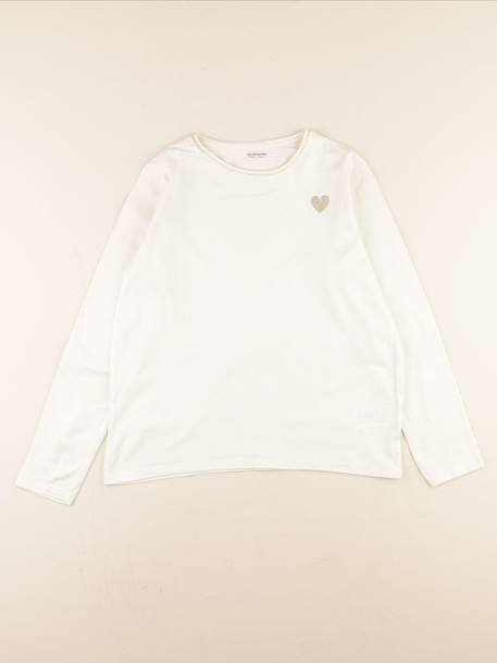 Tee-shirt - 14 ans Beige, or 1 - vertbaudet enfant 