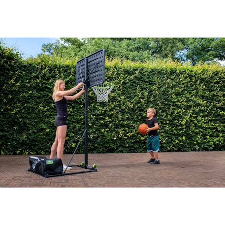 Panier de basket réglable en hauteur évolutif Noir 2 - vertbaudet enfant 