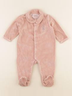Seconde main-Fille-Pyjama, surpyjama, dors-bien-Pyjama velours - 9 mois