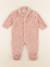 Pyjama velours - 9 mois Rose 1 - vertbaudet enfant 
