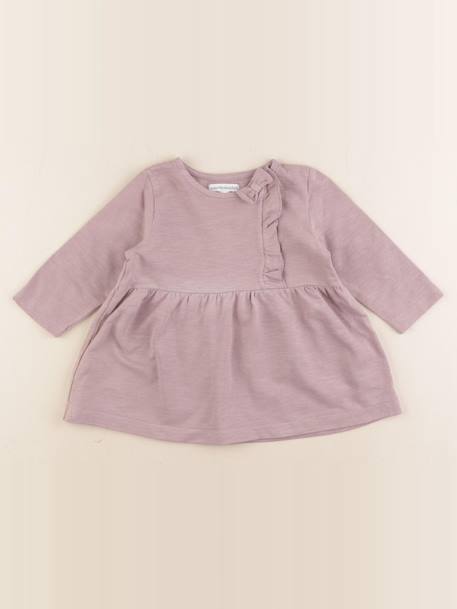 Robe - 12 mois Violet 1 - vertbaudet enfant 