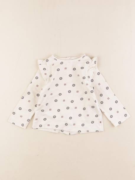 Tee-shirt - 9 mois Beige 1 - vertbaudet enfant 