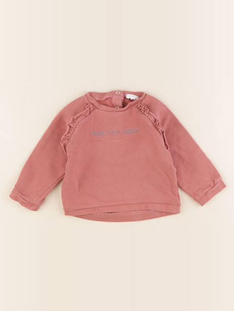 Sweat - 12 mois Rose 1 - vertbaudet enfant 