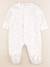 Pyjama velours - 12 mois Blanc, rose 1 - vertbaudet enfant 