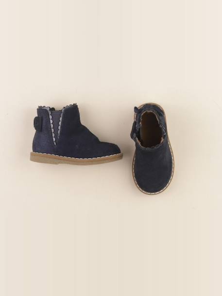 Boots - pointure 21 Bleu 1 - vertbaudet enfant 