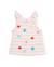 Débardeur fille en tricot avec détails brodés Rose 1 - vertbaudet enfant 