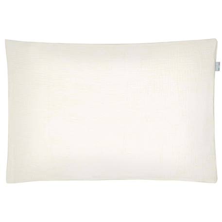 Taie d'oreiller en gaze de coton jeanne Beige+Blanc+Blanc à pois or+Bleu+Camel+Écru+Gris clair+Rose+Terracotta+Vert de gris 19 - vertbaudet enfant 