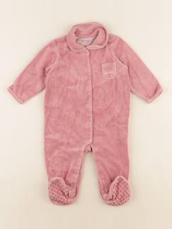 Seconde main-Fille-Pyjama, surpyjama, dors-bien-Pyjama velours - 9 mois