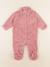 Pyjama velours - 9 mois Rose 1 - vertbaudet enfant 