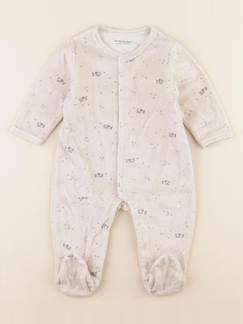 Seconde main-Garçon-Pyjama velours - 6 mois
