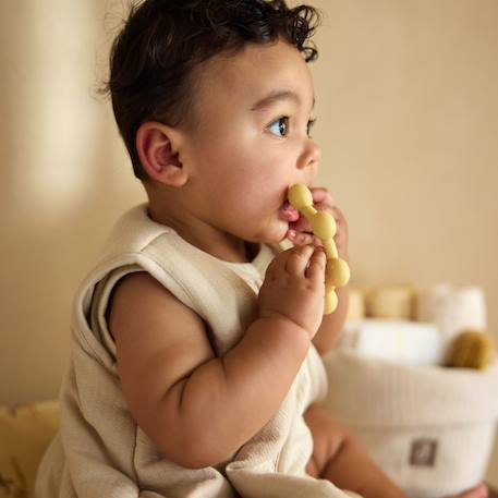 Gigoteuse chaude jersey soft twine oatmeal tog 2,5 (0-3 mois) Beige+Ecru 10 - vertbaudet enfant 