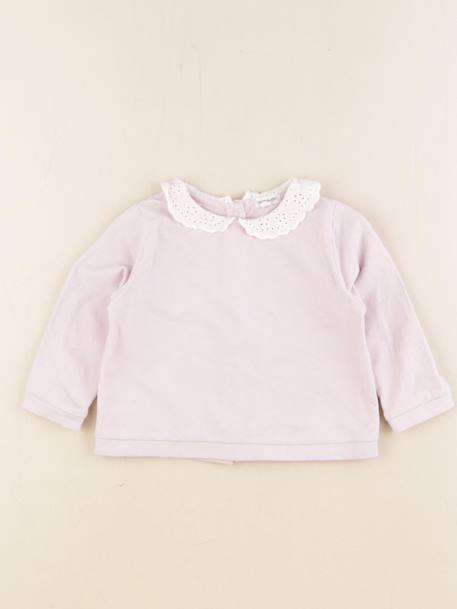 Sweat - 12 mois Violet 1 - vertbaudet enfant 
