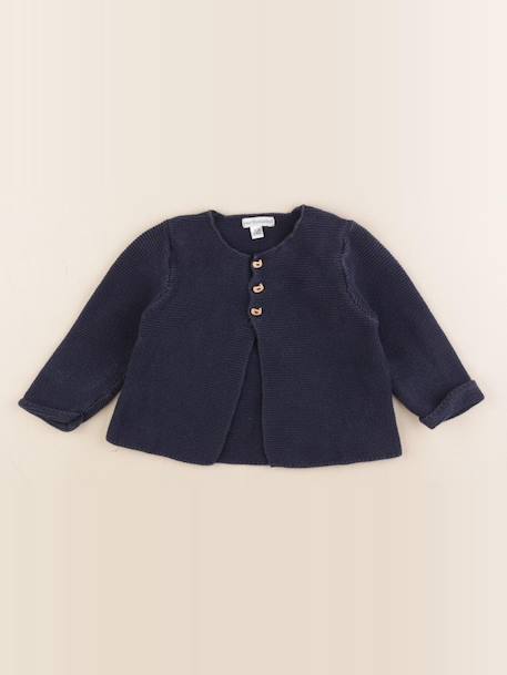 Gilet - 12 mois Bleu 1 - vertbaudet enfant 