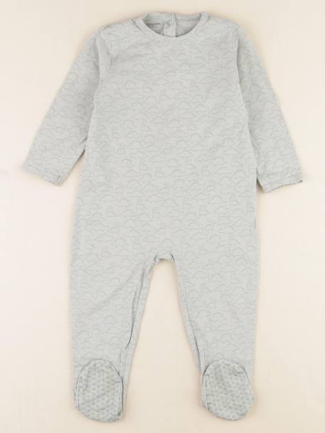 Pyjama coton - 24 mois Vert 1 - vertbaudet enfant 