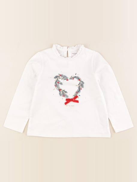Tee-shirt - 3 ans Blanc 1 - vertbaudet enfant 
