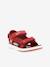 Sandales cuir garçon Plane KICKERS® rouge marine 1 - vertbaudet enfant 