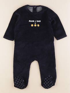 Seconde main-Fille-Pyjama, surpyjama, dors-bien-Pyjama velours - 12 mois